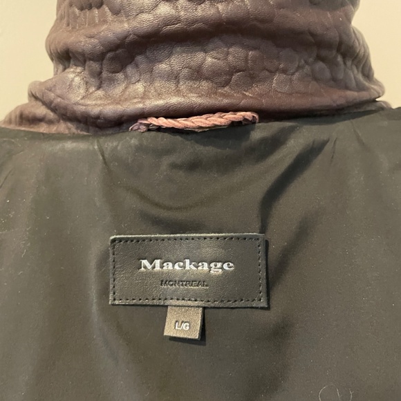 Mackage leather jacket - Picture 7 of 10